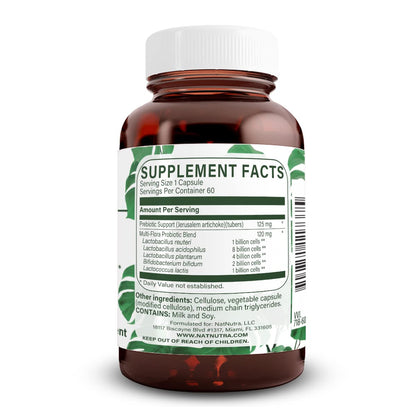 Natural Nutra Ultimate Flora Probiotic – 60 Capsules