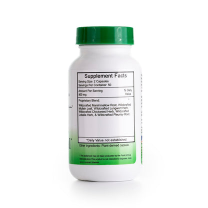 Christopher's Original Formulas Lung & Bronchial Formula - Lung Cleanse for Smokers - Respiratory Support