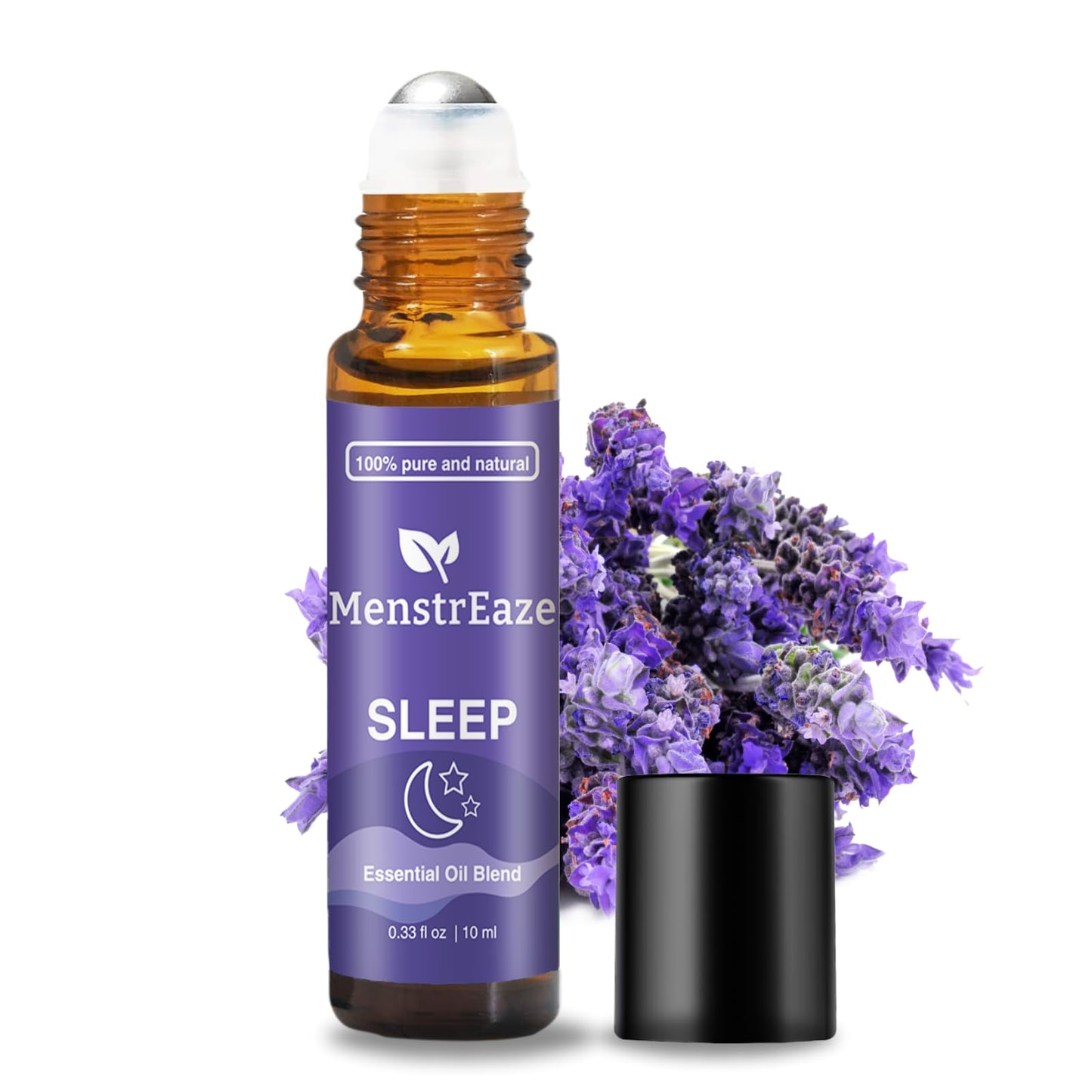 Natural Sleep Essential Oil Roll-On – 100% Natural Relaxation Blend (Lavender, Chamomile, Sweet Orange) 10ml
