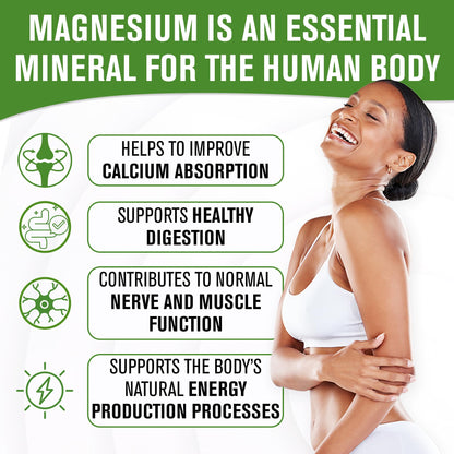 NaturalSlim MagicMag Raspberry Lemon Magnesium Citrate Powder - 8oz Drink Mix