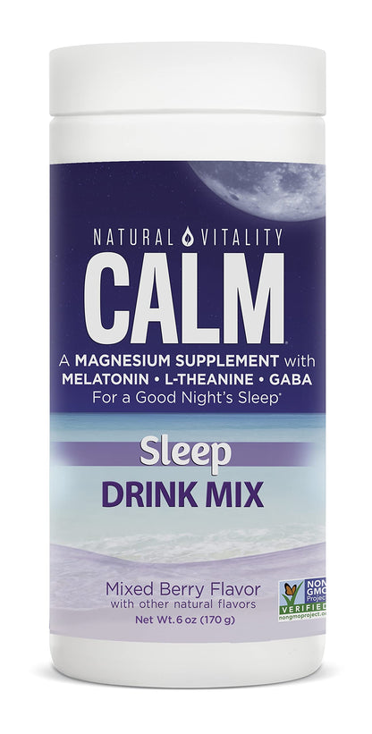 Natural Vitality Natural Calm Specifics CALMFUL SLEEP (Mixed Berry Flavor) 6 oz
