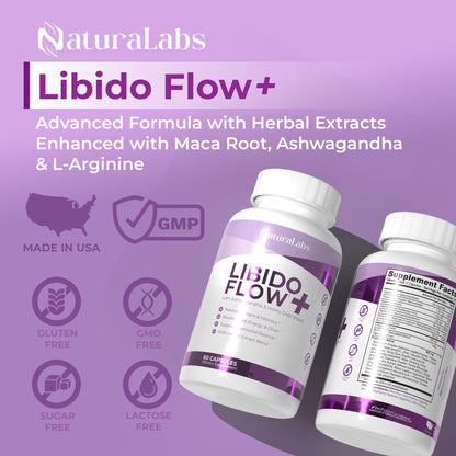 NATURALABS Female Libido Booster – Maca Root Capsules for Women Over 40