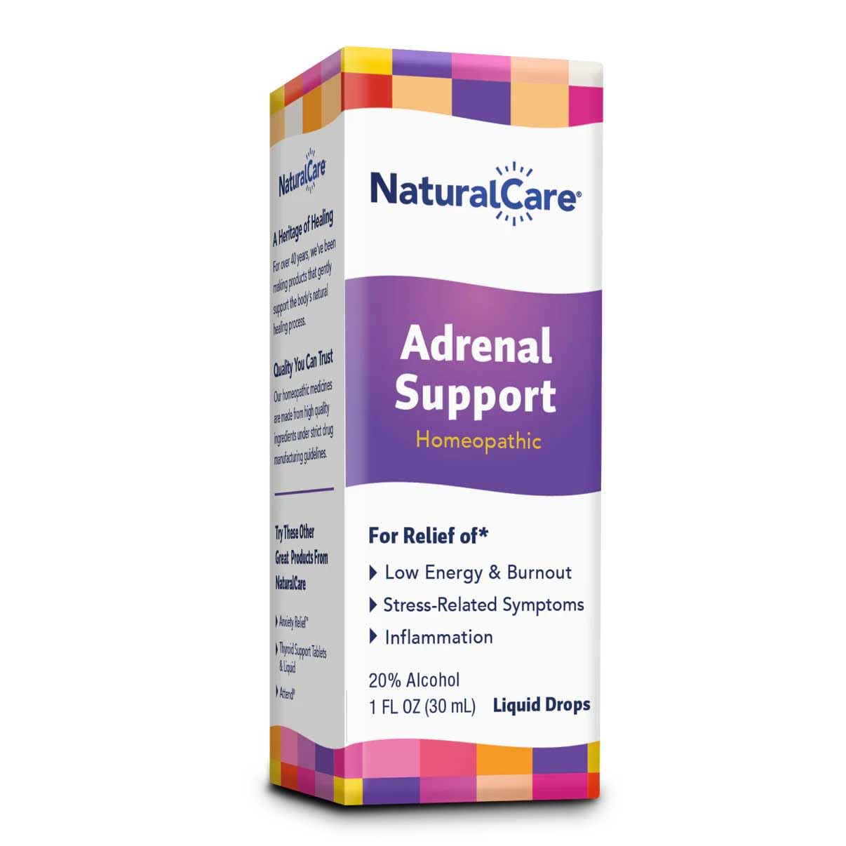 NaturalCare Adrenal Support Drops – 1 Fl Oz | Homeopathic Relief