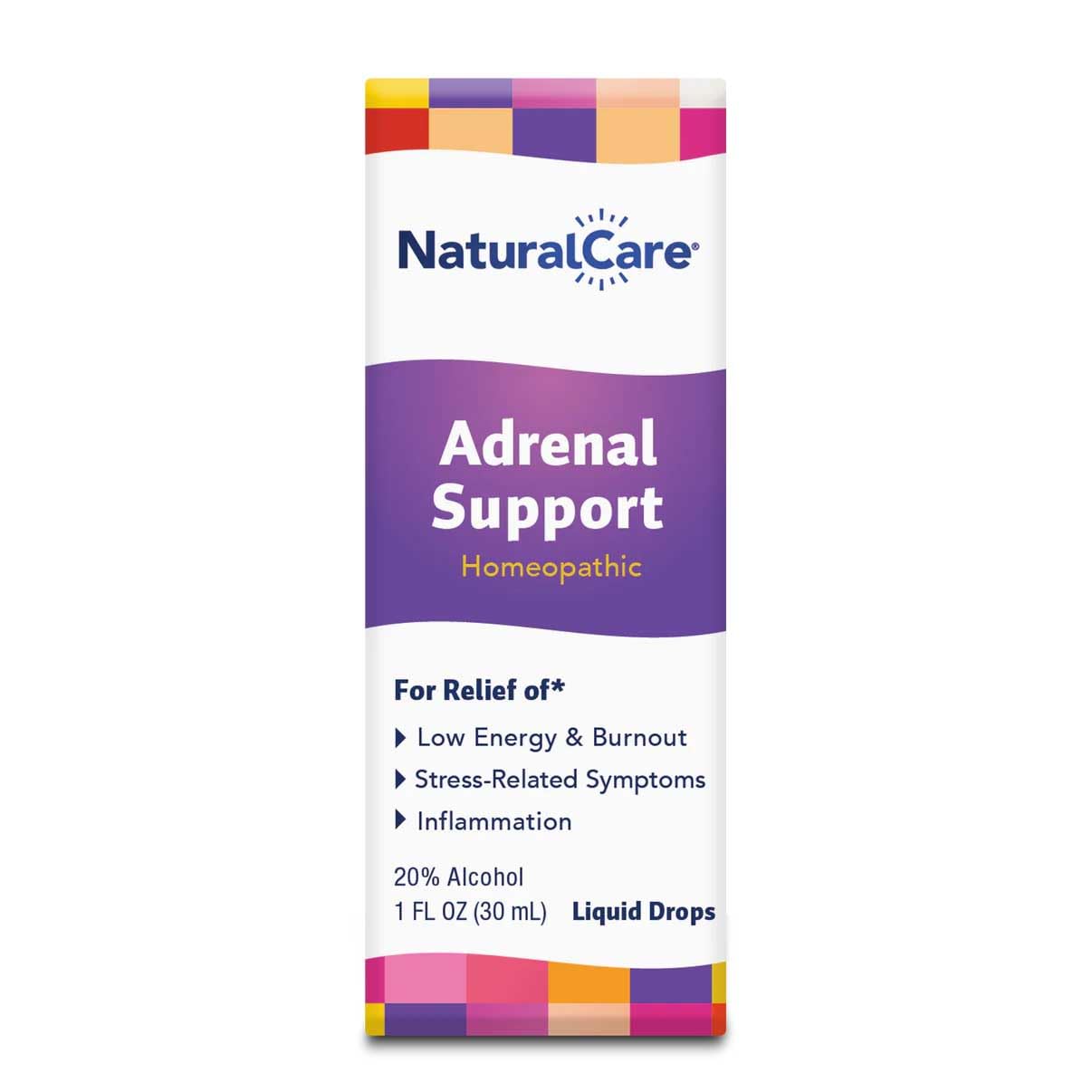 NaturalCare Adrenal Support Drops – 1 Fl Oz | Homeopathic Relief