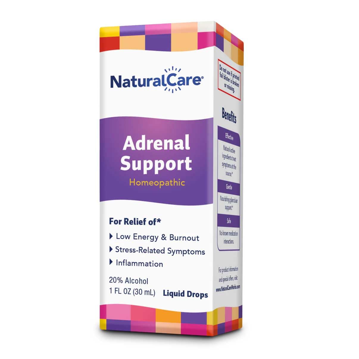 NaturalCare Adrenal Support Drops – 1 Fl Oz | Homeopathic Relief