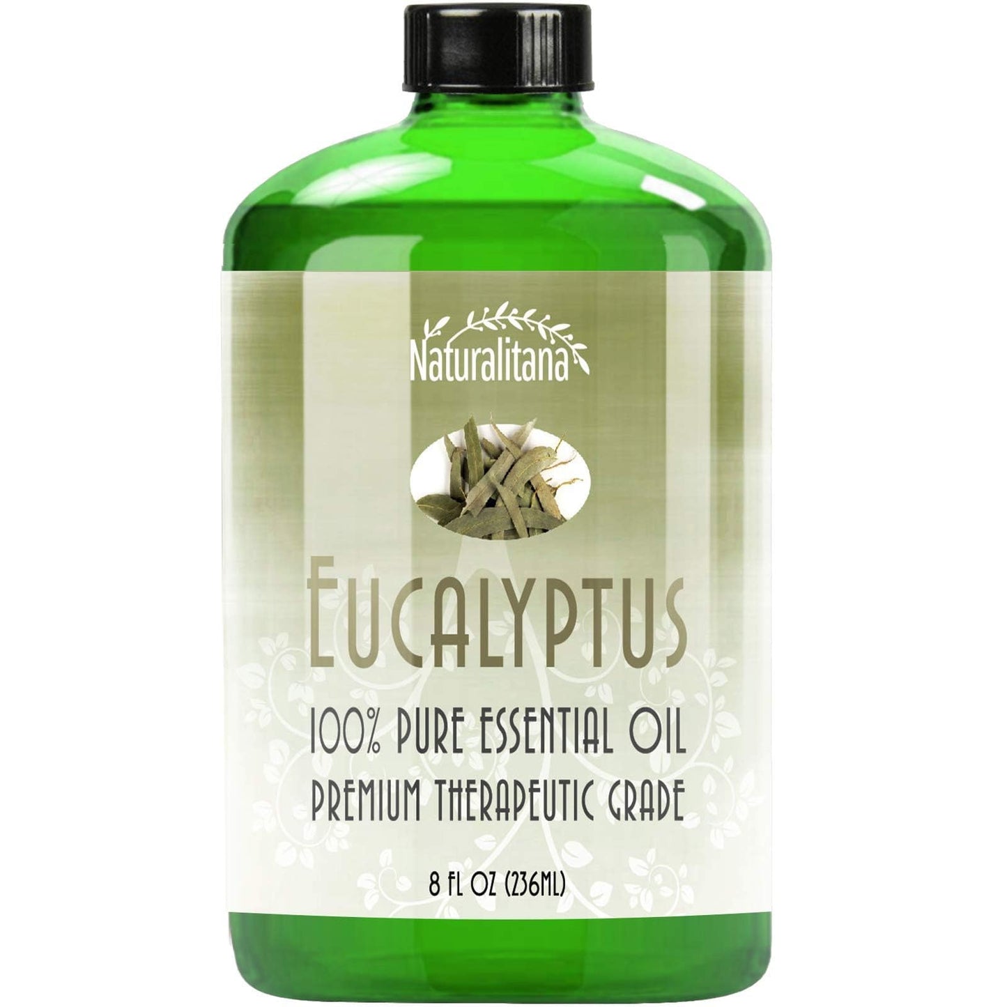 Naturalitana Eucalyptus Essential Oil (8oz Bulk) – Diffuser, Aromatherapy & DIY