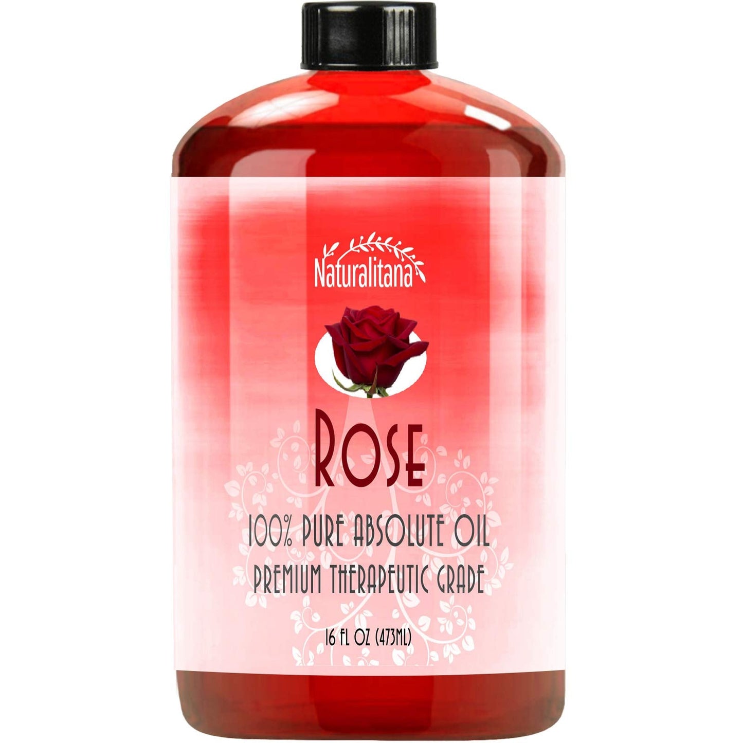 Naturalitana 16oz Rose Essential Oil – Aromatherapy, Diffuser, Soap & Candle Making