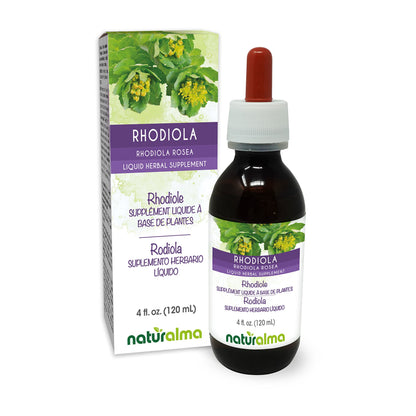 Naturalma Rhodiola rosea Root Alcohol-Free Tincture - 4 fl oz - Vegan