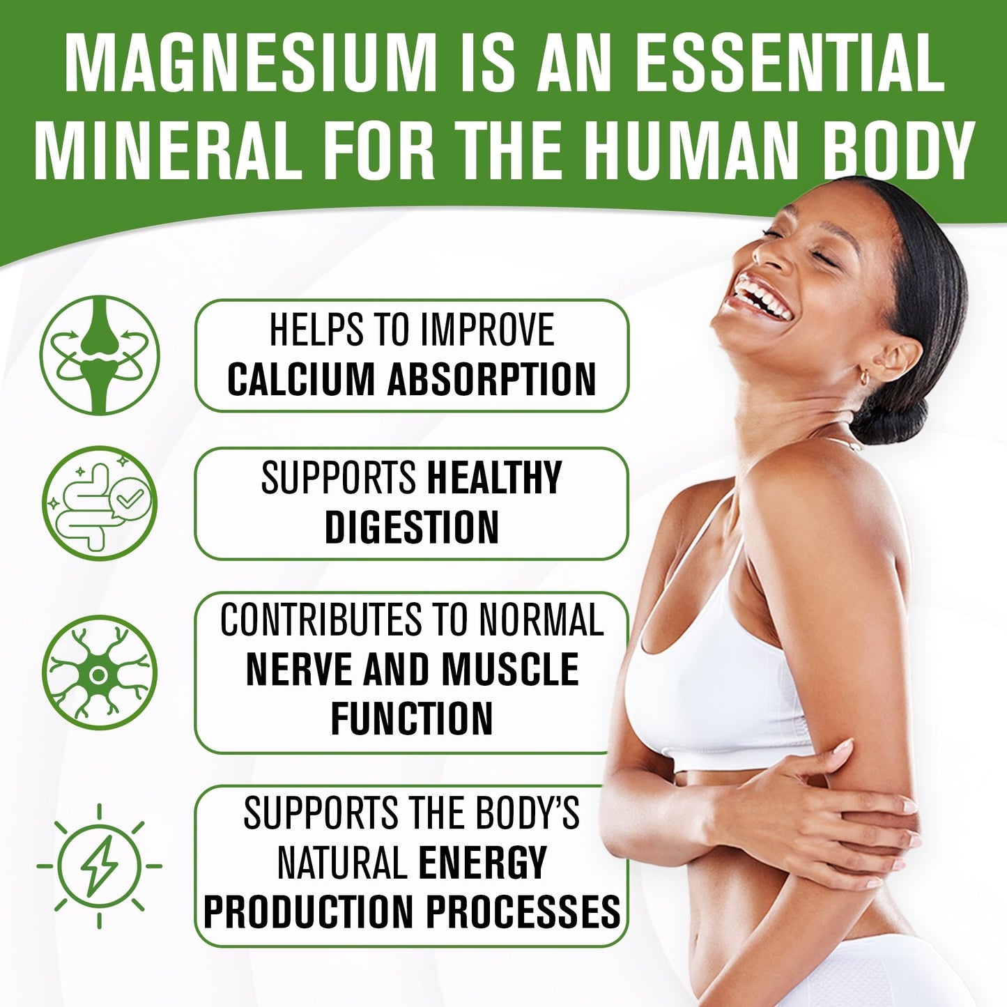 NaturalSlim MagicMag Magnesium Citrate Powder – Stress, Sleep & Heart Health Support | Honey Chamomile Drink Mix 8oz (Solo)