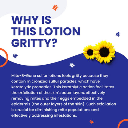 Naturasil Mite-B-Gone — Natural 10% Sulfur Lotion + Soaps for Itch Relief (All Ages)