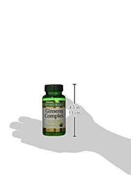 Nature's Bounty Ginseng Complex Plus Royal Jelly - 75 Capsules | Immune Support