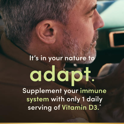Nature's Bounty Vitamin D3 5000 IU Softgels – Immune Support, 240 Ct