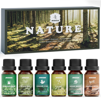 Nature Essential Oils Set | ARVIDSSON Natural Fragrance Oils for Candle Making