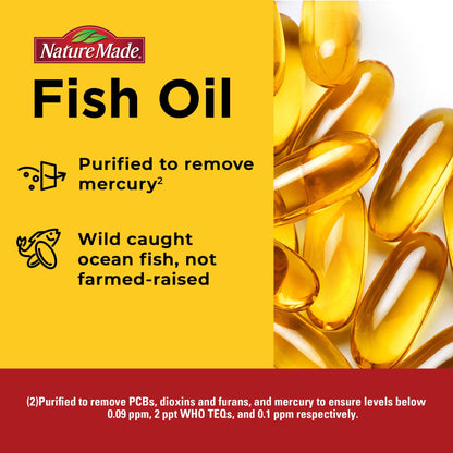 Nature Made Burp Less Ultra Omega-3 1400 mg Softgels – 90-Count, EPA & DHA