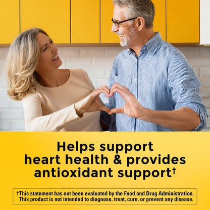 Nature Made CoQ10 100 mg with Black Pepper Extract – 30 Softgels | Heart Health Support