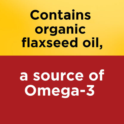 Nature Made Flaxseed Oil 1000 mg – Fish-Free Omega-3 for Heart Health (180 Softgels)