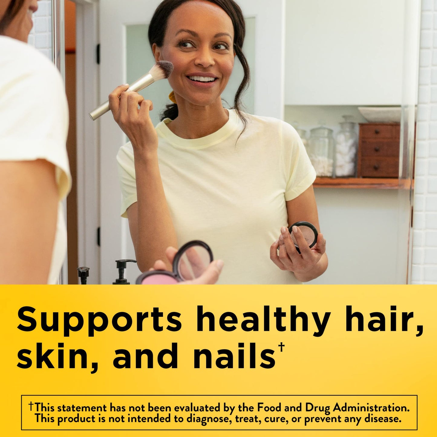 Nature Made Hair Skin Nails with Biotin 2500 mcg Softgels – 120 Count