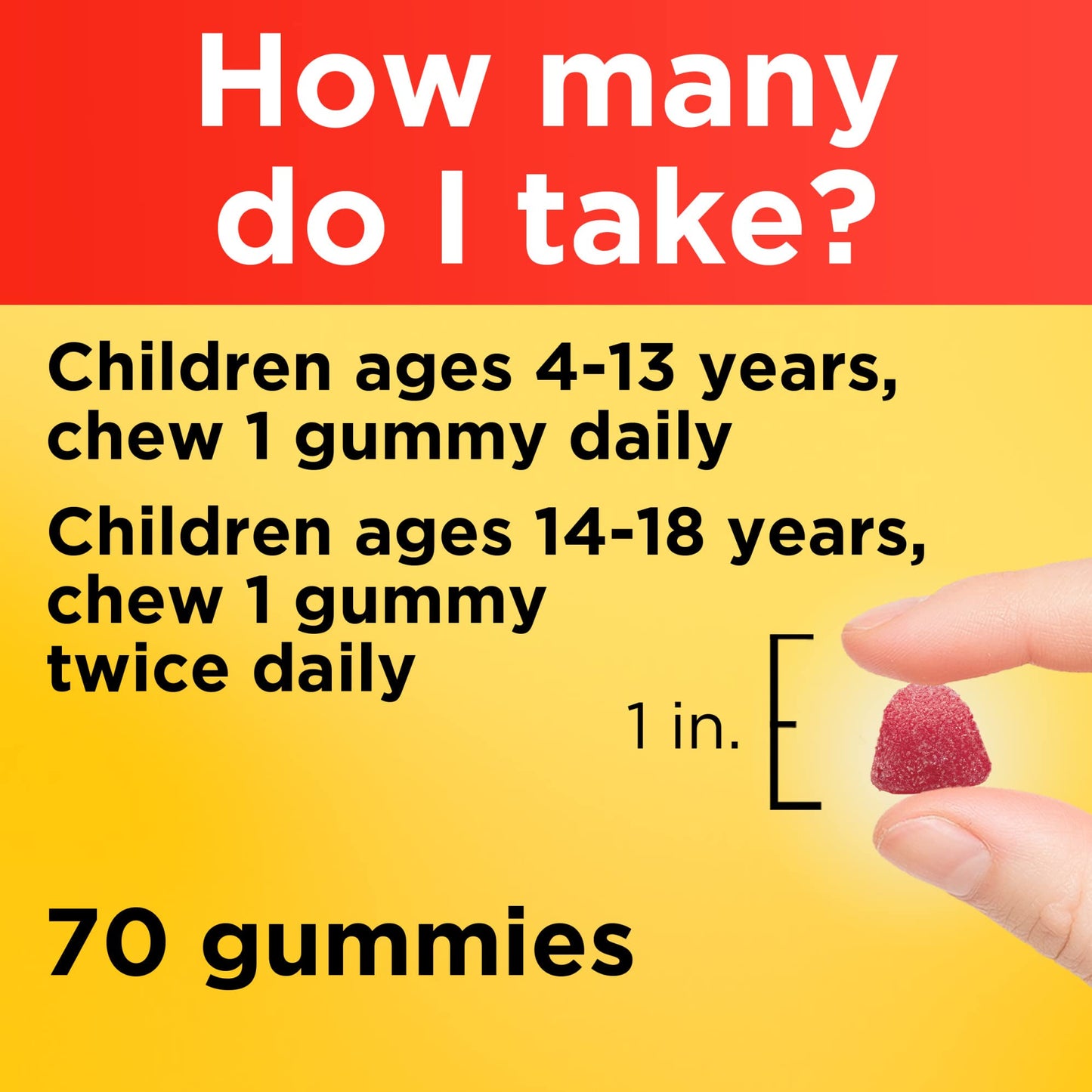 Nature Made Kids First Multivitamin with Omega-3 Gummies – 70 Count