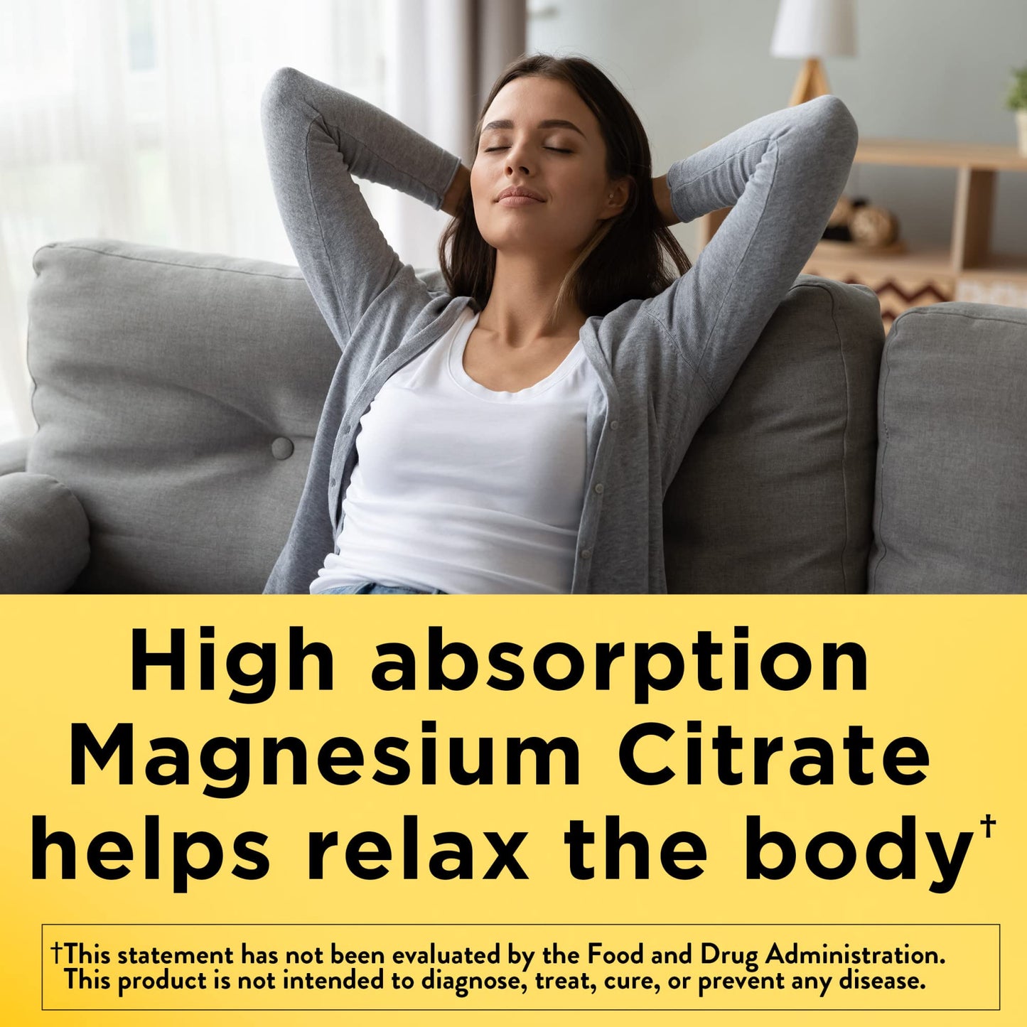 Nature Made Magnesium Citrate 250 mg Softgels – 60-Day Supply for Muscle, Nerve, Bone & Heart Health