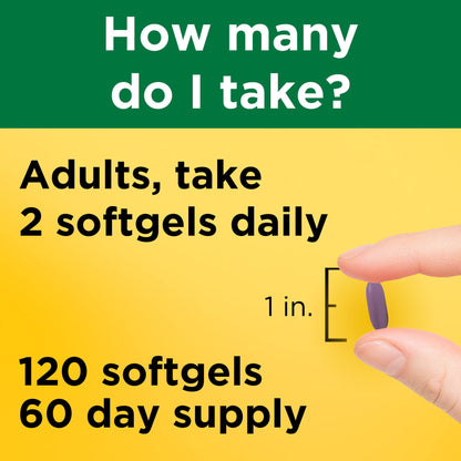 Nature Made Magnesium Citrate 250 mg Softgels – 60-Day Supply for Muscle, Nerve, Bone & Heart Health
