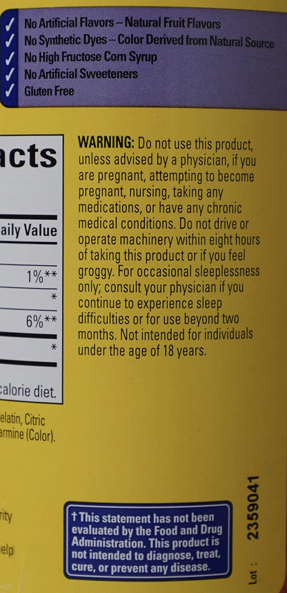 Nature Made Melatonin 10mg Gummies – Dreamy Strawberry Flavor, 150 Gummies