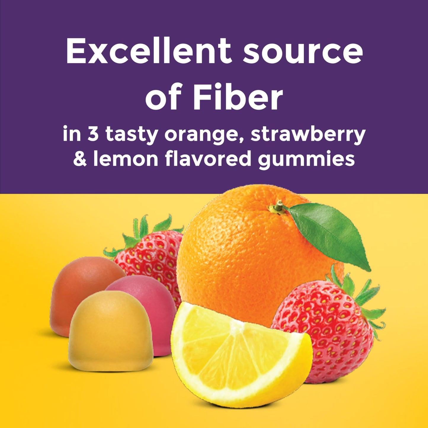 Nature Made Prebiotic Fiber Gummies – 90 Count for Adults & Kids | Digestive Support
