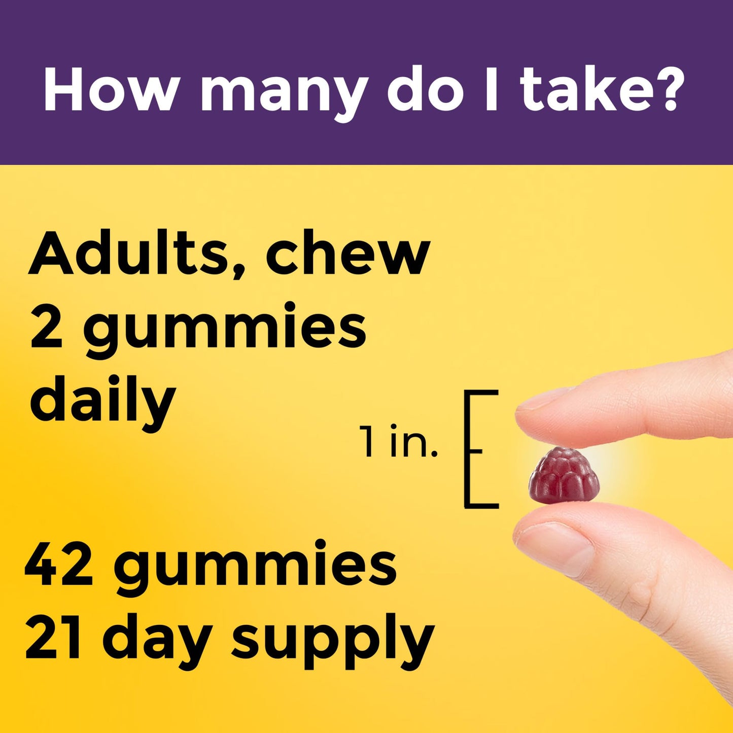 Nature Made Probiotics Extra Strength Gummies — 8 Billion CFU per 2 Gummies, 42‑Count, 21 Day Supply