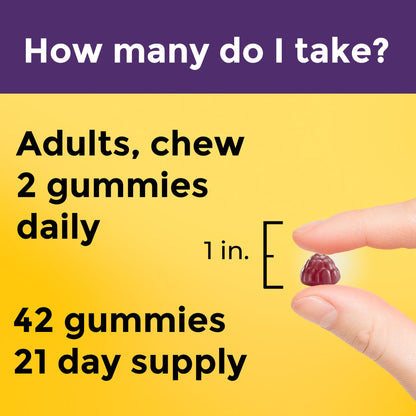 Nature Made Probiotics Extra Strength Gummies — 8 Billion CFU per 2 Gummies, 42‑Count, 21 Day Supply