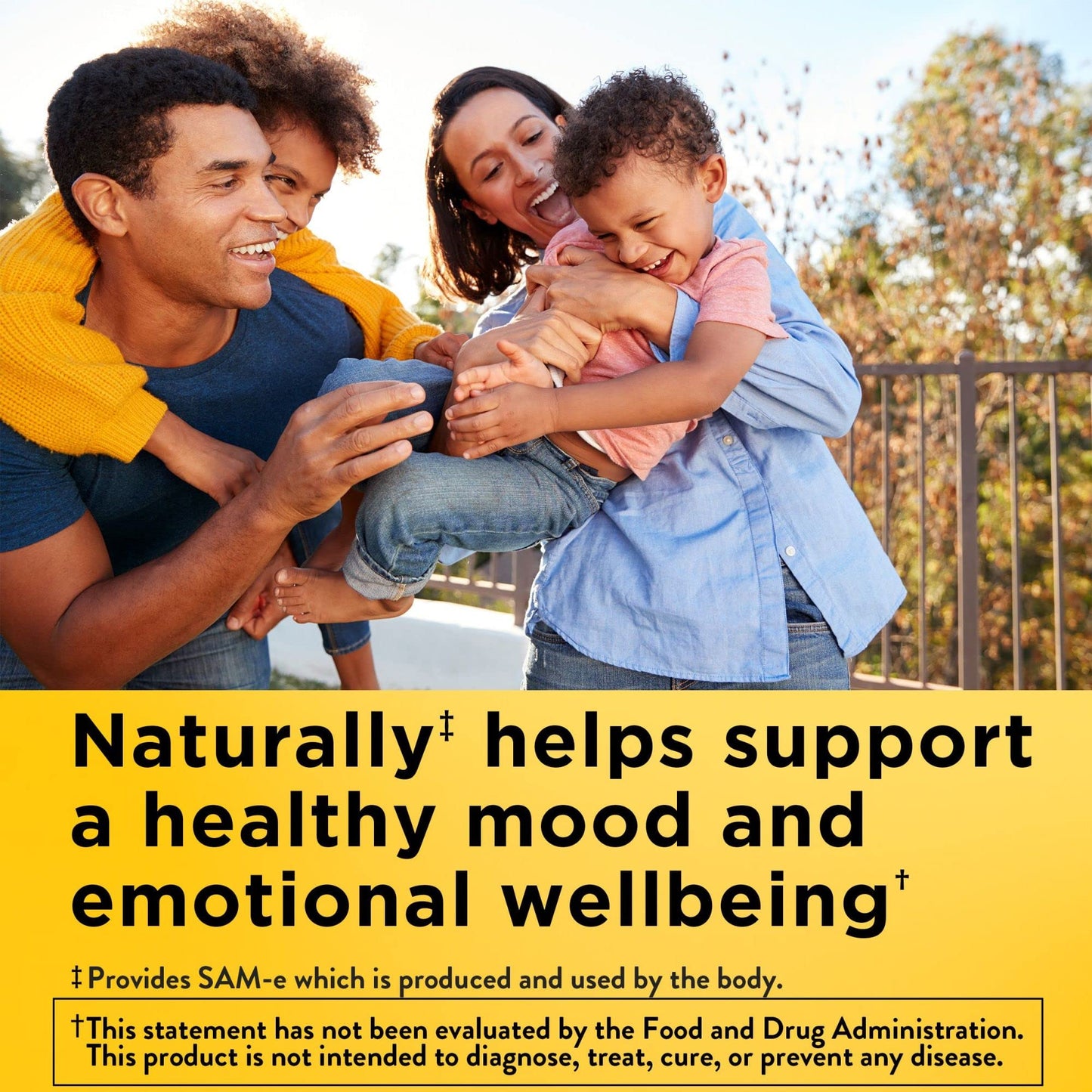 Nature Made SAM-e Complete 400 mg – Mood Support & Joint Health | 36 Tablets