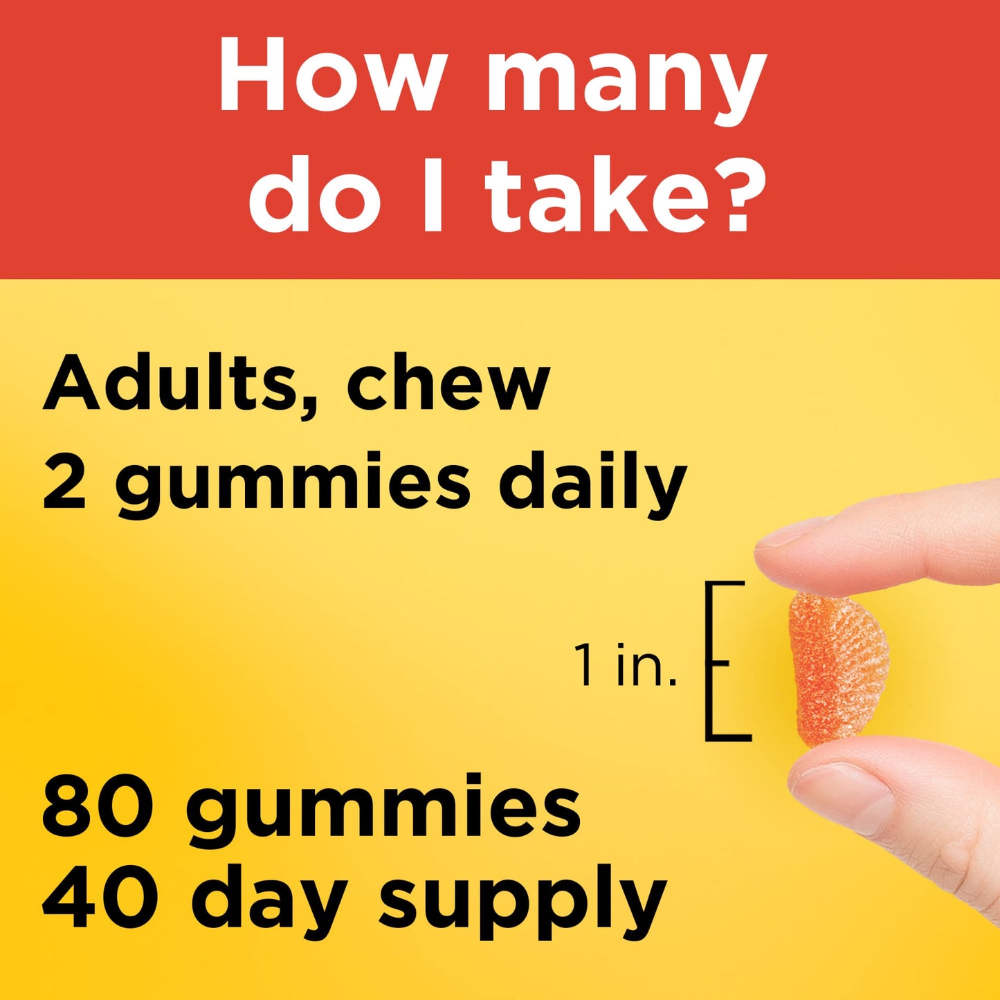 Nature Made Vitamin C 250 mg Gummies – Immune Support, 80 Count
