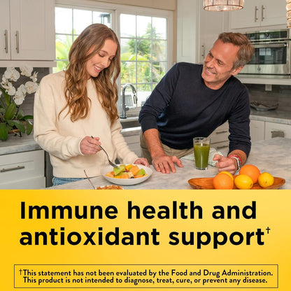 Nature Made Extra Strength Vitamin C 500 mg Gummies – Immune Support, Pack of 2 (60 Gummies Each)