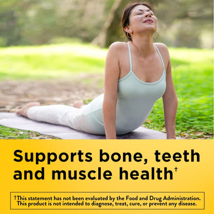 Nature Made Vitamin D3 1000 IU (25 mcg) Softgels – 300-Day Bone, Teeth, Muscle & Immune Support
