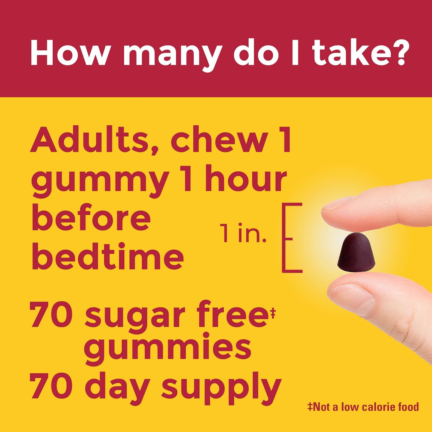 Nature Made Zero Sugar Melatonin Gummies 5mg – 70 Count, 70-Day Supply | Drug-Free Sleep Aid