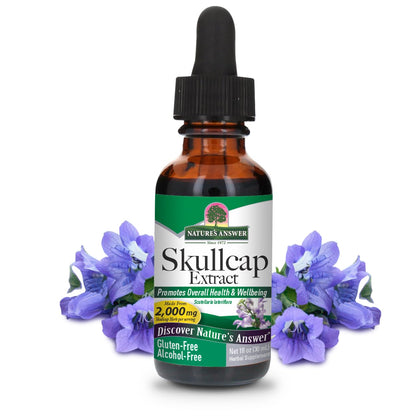 Nature's Answer Alcohol-Free Skullcap Herb - 1-Fluid Ounce