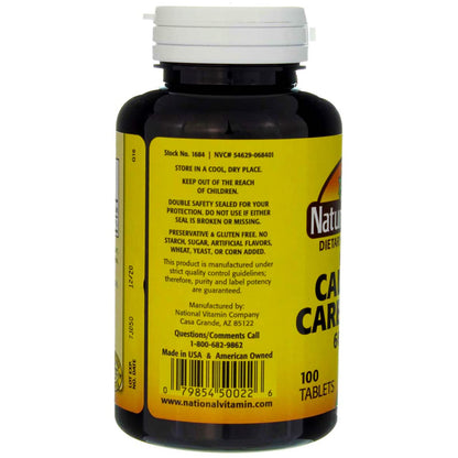 Nature's Blend Calcium Carbonate 600mg Tablets - 100 ct (Pack of 2)