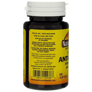 Nature's Blend Super Antioxidant Aces 60 Sgels