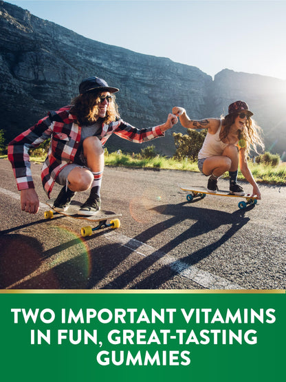 Nature's Truth Vitamin D3 + K2 Gummies – 50-Count (Pack of 2) | Peach Mango | Vegetarian, Non-GMO & Gluten Free
