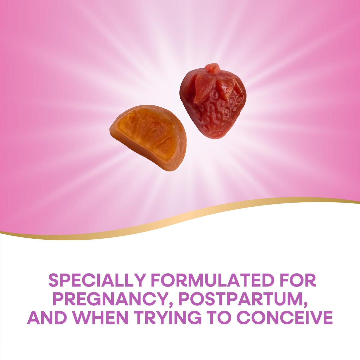 Nature’s Way Alive! Prenatal Gummies – Plant-Based DHA, 90 Gummies, Vegetarian