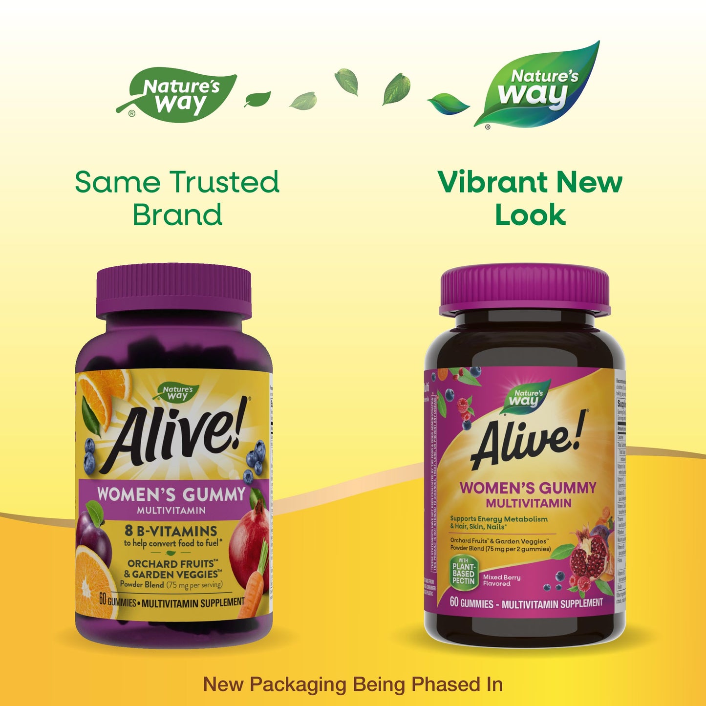 Nature's Way Alive! Women's Gummy Multivitamin – 60 Gummies (2 Pack) | Mixed Berry