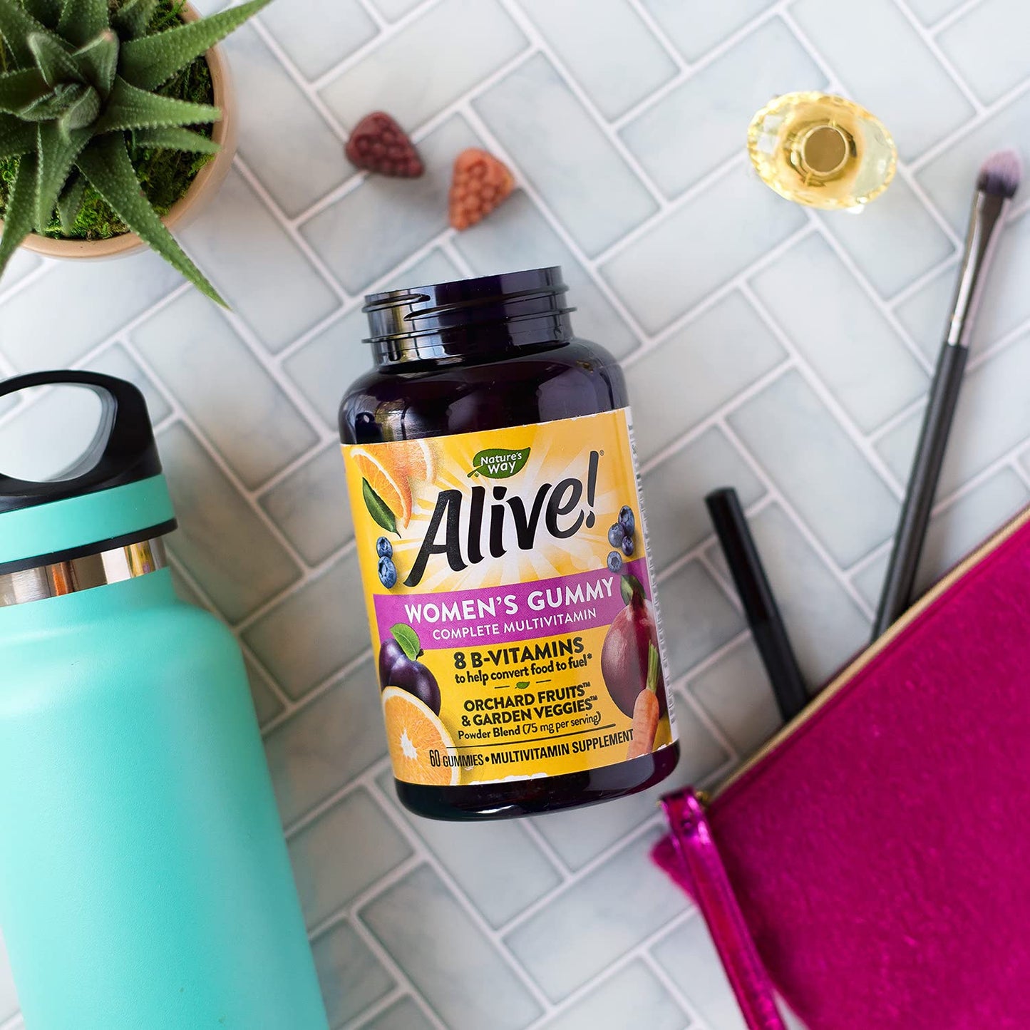 Nature's Way Alive! Women's Gummy Multivitamin – 60 Gummies (2 Pack) | Mixed Berry