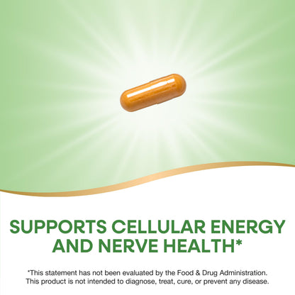 Nature's Way B-50 Complex – Cellular Energy & Nerve Health (Gluten Free) | 100 Capsules