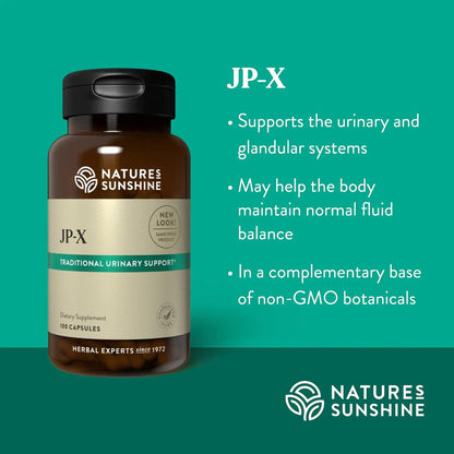 Nature's Sunshine JP-X 100 Capsules | Herbal Supplement for Women's Health