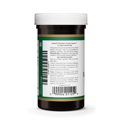 Nature's Sunshine Menstrual Reg, 100 Caps, Kosher - Hormone Balance & Comfort