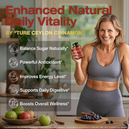 NATURE TARGET Ceylon Cinnamon Capsules – Cinnamon + Chromium + Bitter Melon, Vegetarian, 120 Capsules