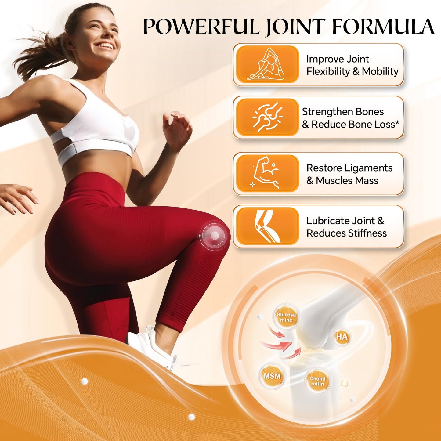 Nature Target Multi-Collagen-Peptides Powder – Joint Support, 50 Servings, Non-GMO