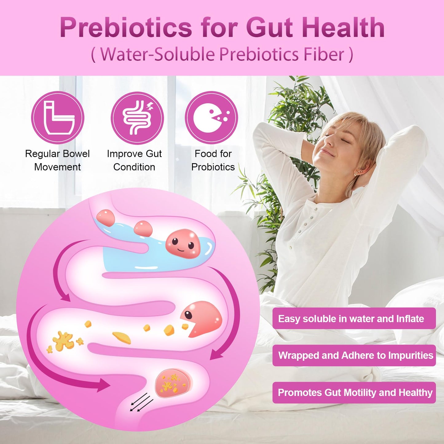 NATURE TARGET Probiotics for Women – 100B CFUs, Enzymes & Cranberry