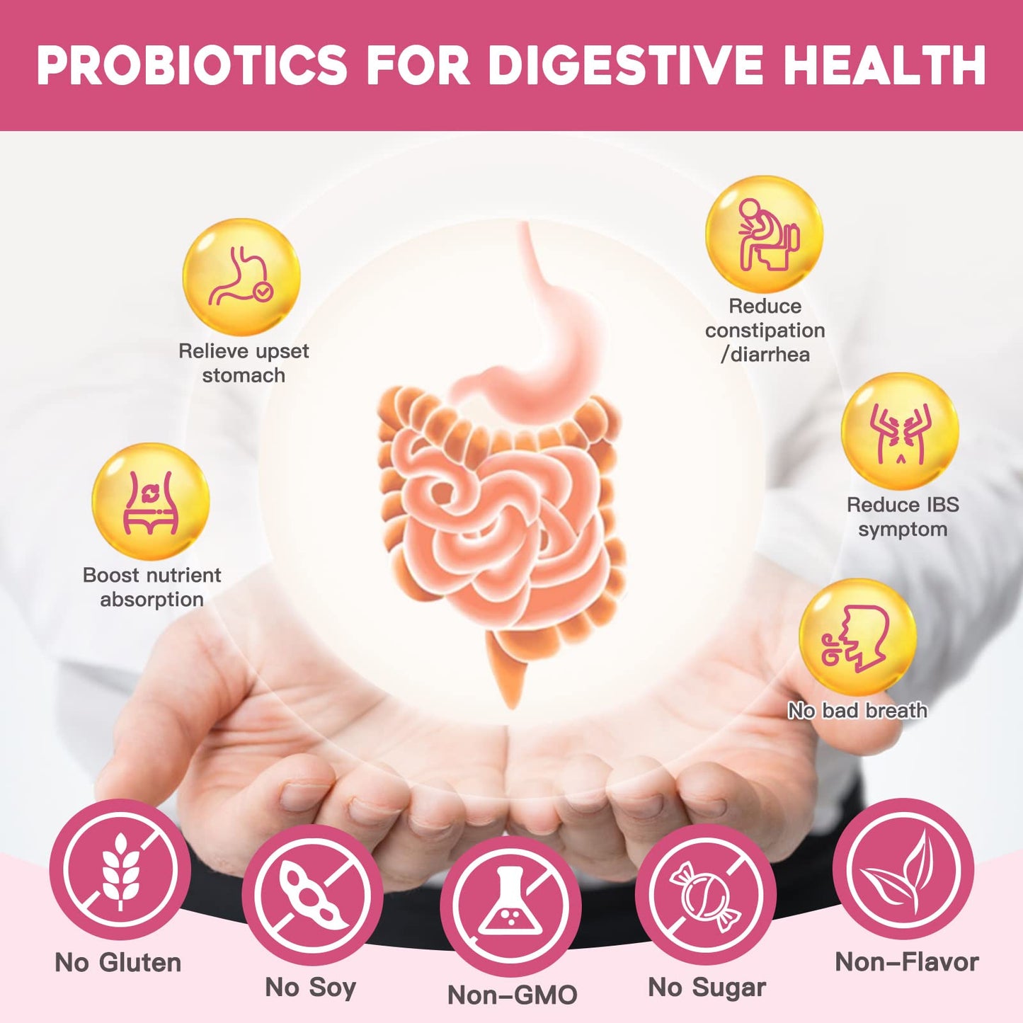 Nature Target Probiotics for Women – Probiotic Powder for Digestive & Immune Health