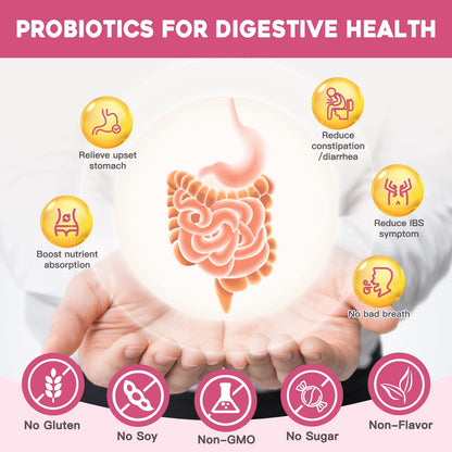 Nature Target Probiotics for Women – Probiotic Powder for Digestive & Immune Health