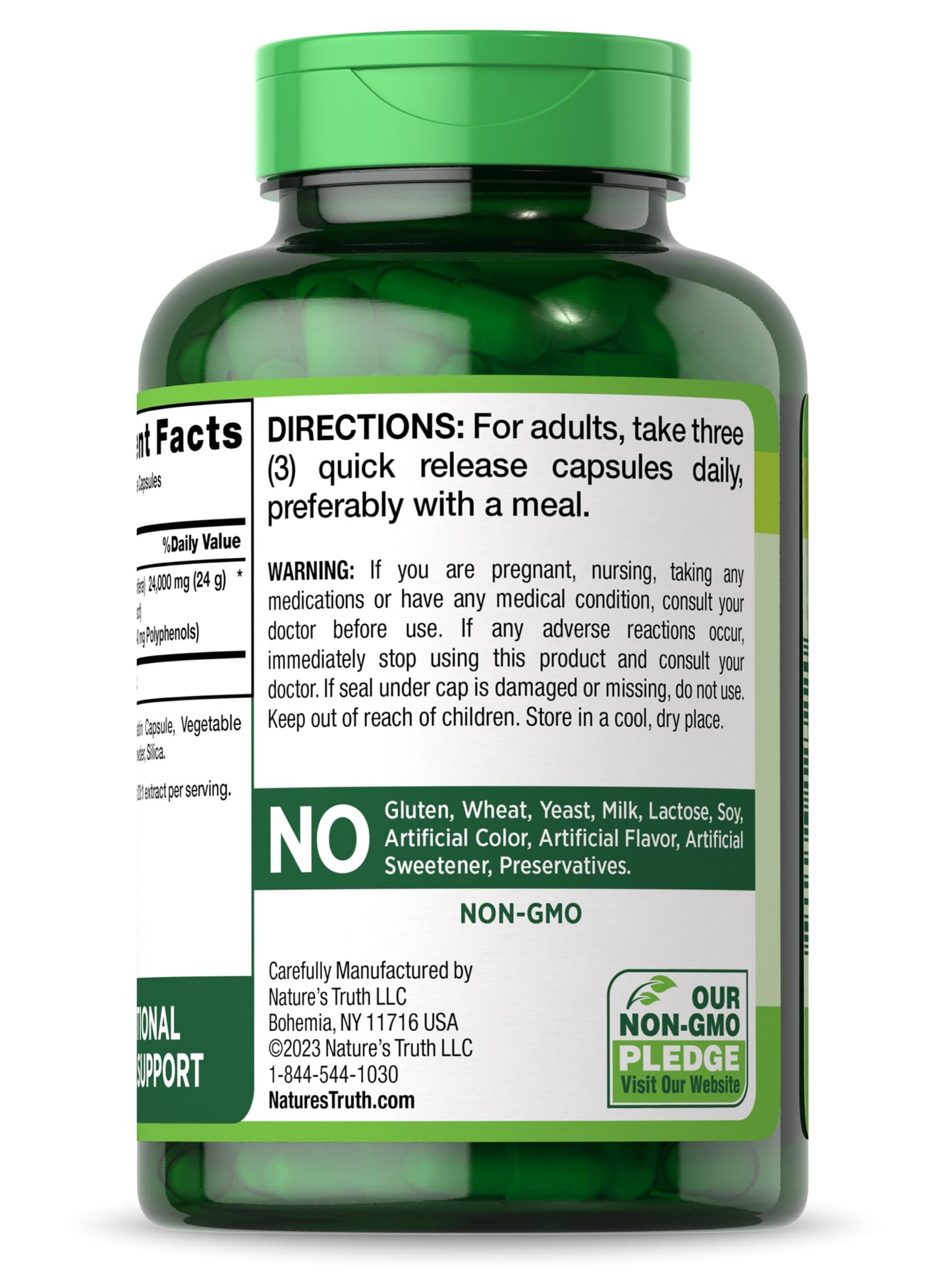 Nature’s Truth Grape Seed Extract 24,000 mg | 180 Capsules | Non-GMO & Gluten Free Formula
