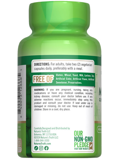 Nature's Truth Triple Magnesium Complex - 60 Capsules | Glycinate, Citrate & Malate + D3 & Zinc